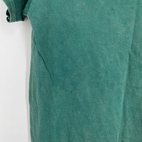 Official Merch Notorious BIG Brooklyn's Finest Band Tee Green Acid Wash Small - Picture 3 of 5